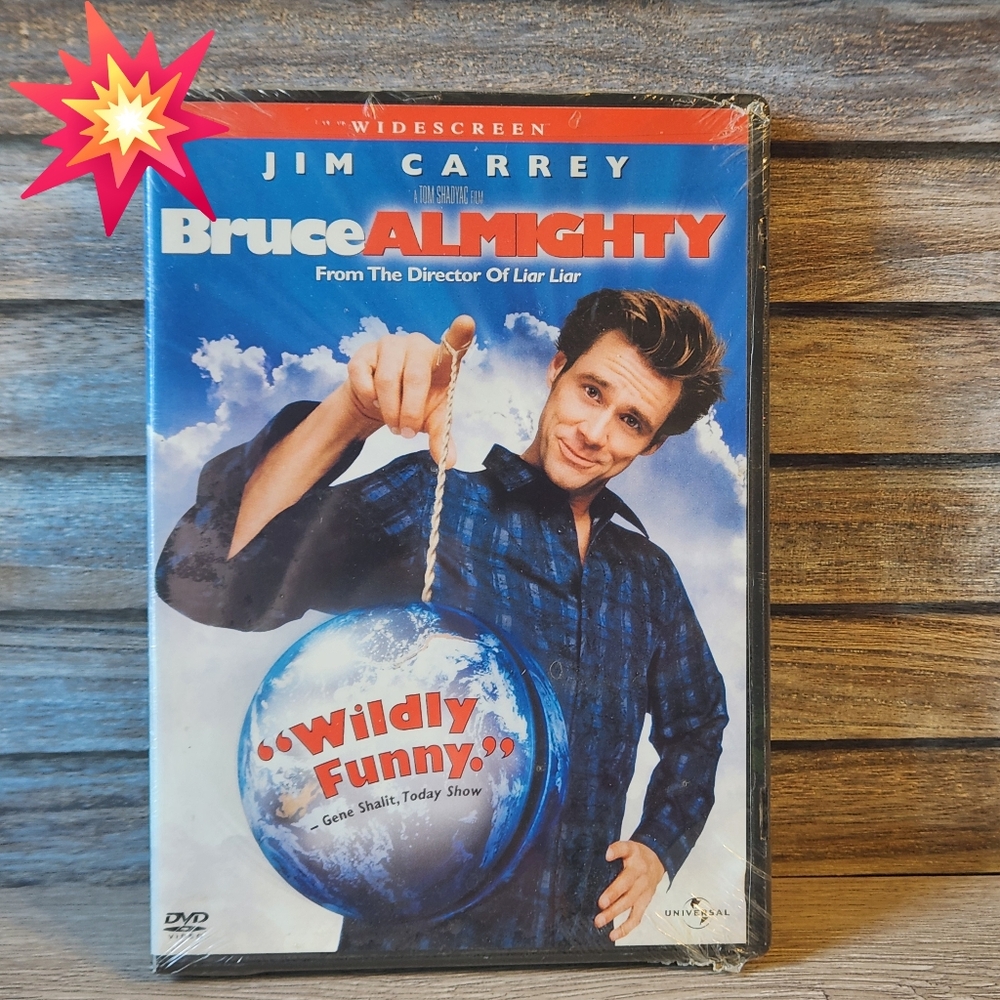 🖤 Bruce Almighty New Factory Sealed DVD Comedy Movie